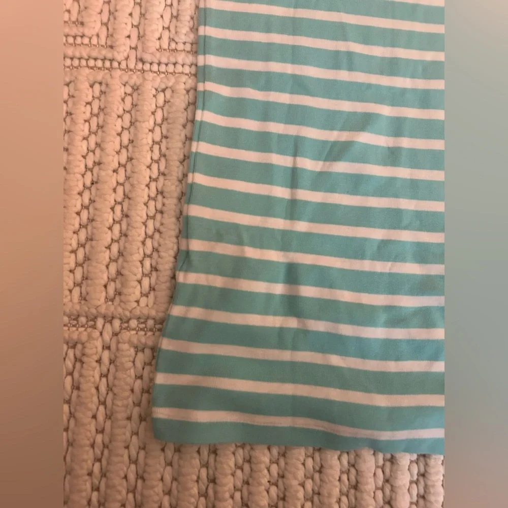 Polo Ralph Lauren Women’s S/P Preppy Sporty Blue White Striped Cotton Blouse Top - Picture 14 of 15